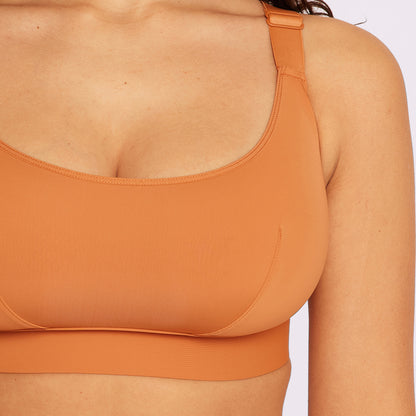 Dream Fit Scoop Bralette | Ultra-Soft Re:Play | Archive (Caramel)