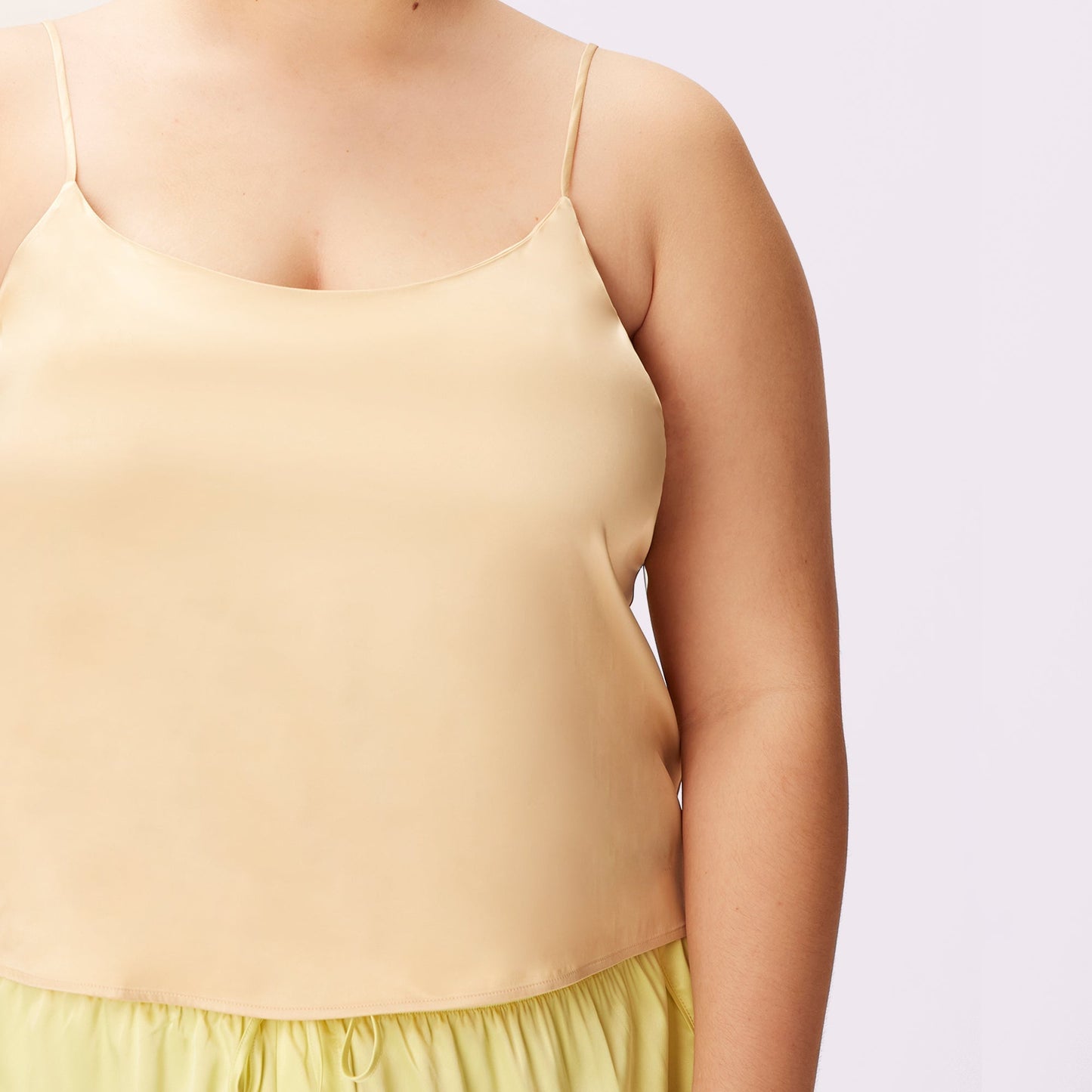 Dream Scoop Cami | Luxe Satin | Archive ( Bubbly)