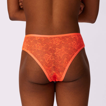 High Rise Cheeky | Silky Lace | Archive (Hot Lava Lace)