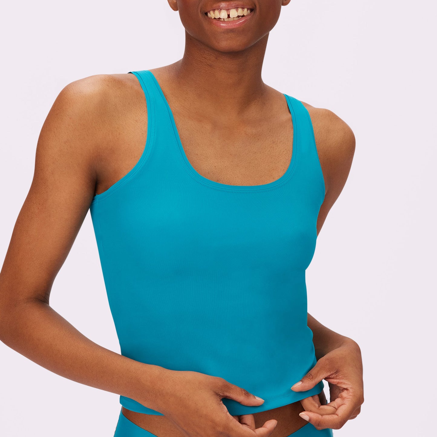 Scoop Neck Tank | Seamless Universal | Archive (Cove)