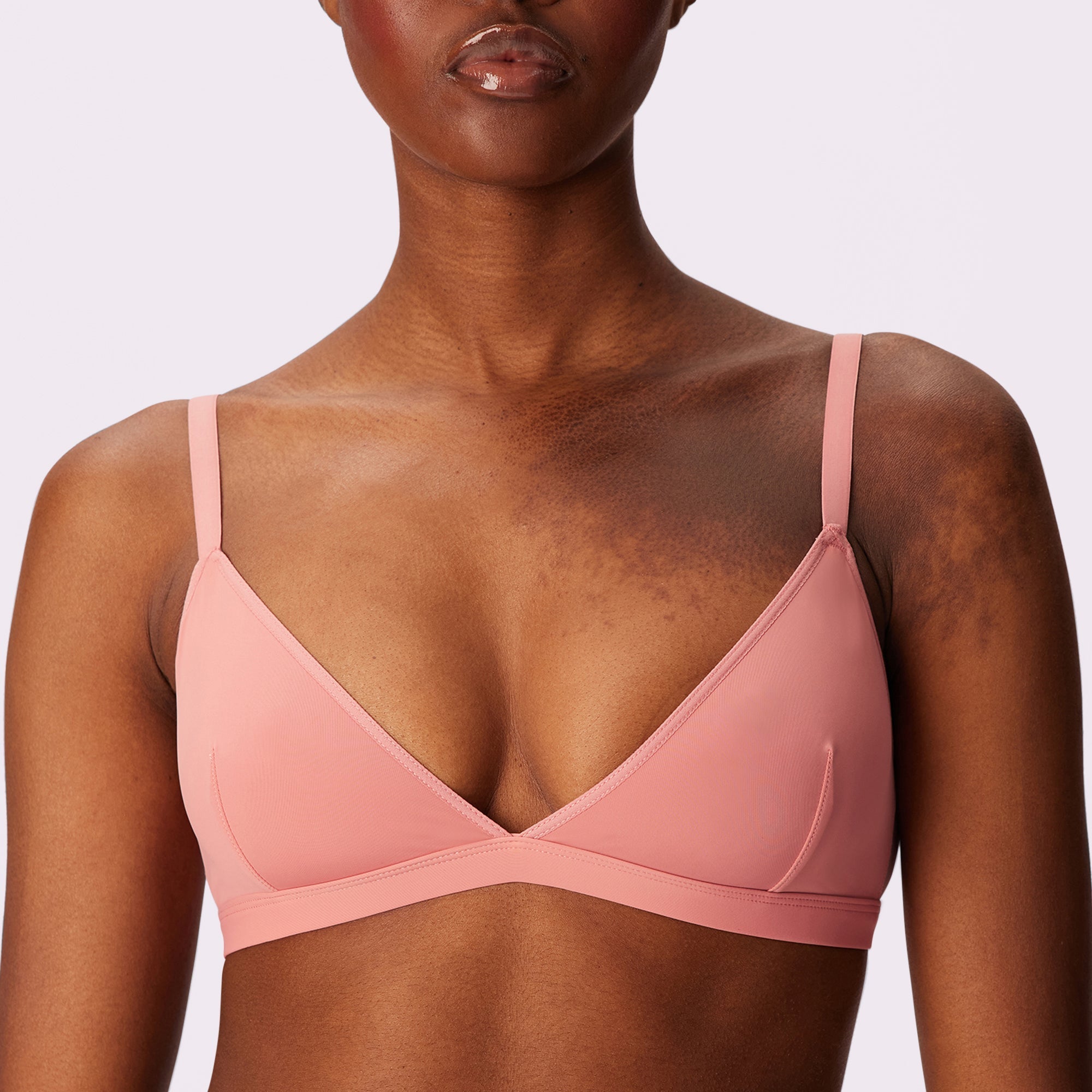 Dream Fit Triangle Bralette  Ultra-Soft Re:Play (Pink Canyon