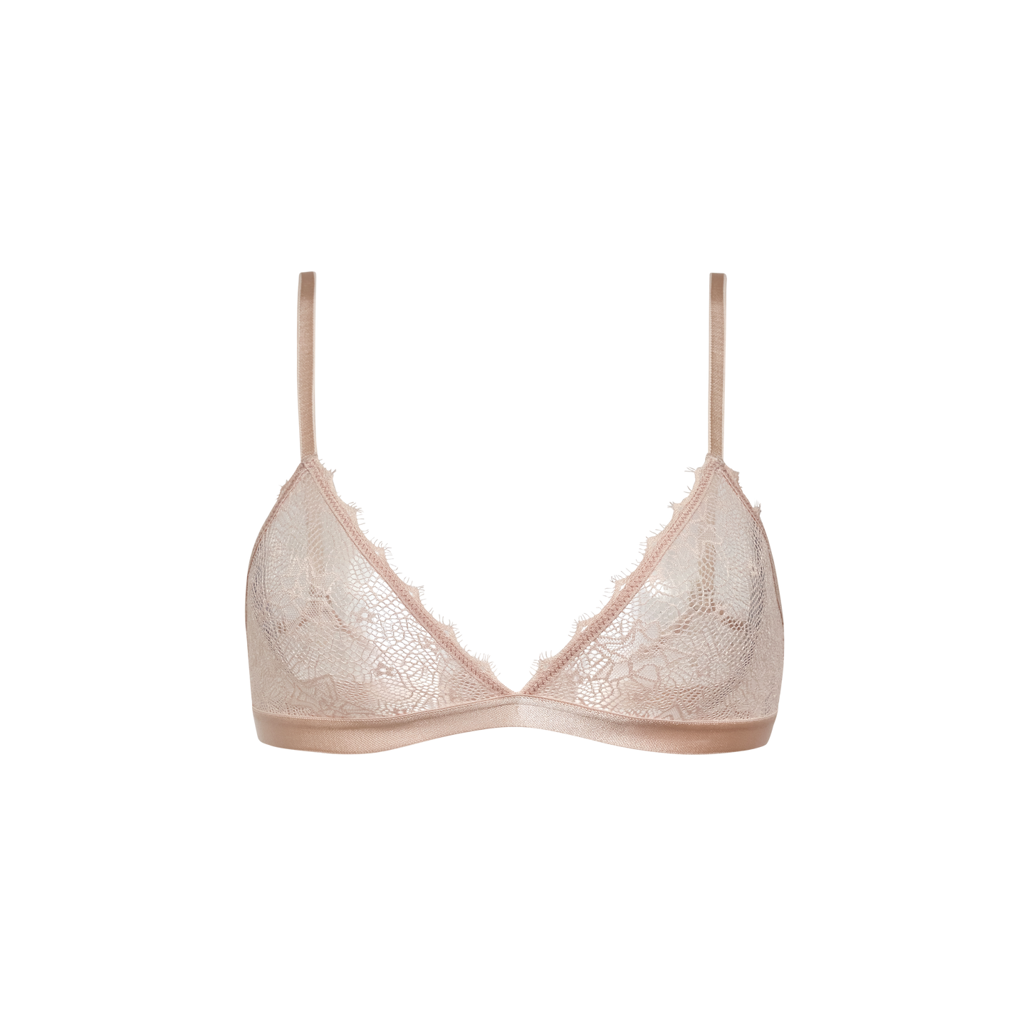 Triangle Bralette | Silky Lace | Archive (Seashell Lace)