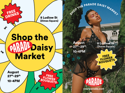 NYC—Join us at the Parade Daisy Market!