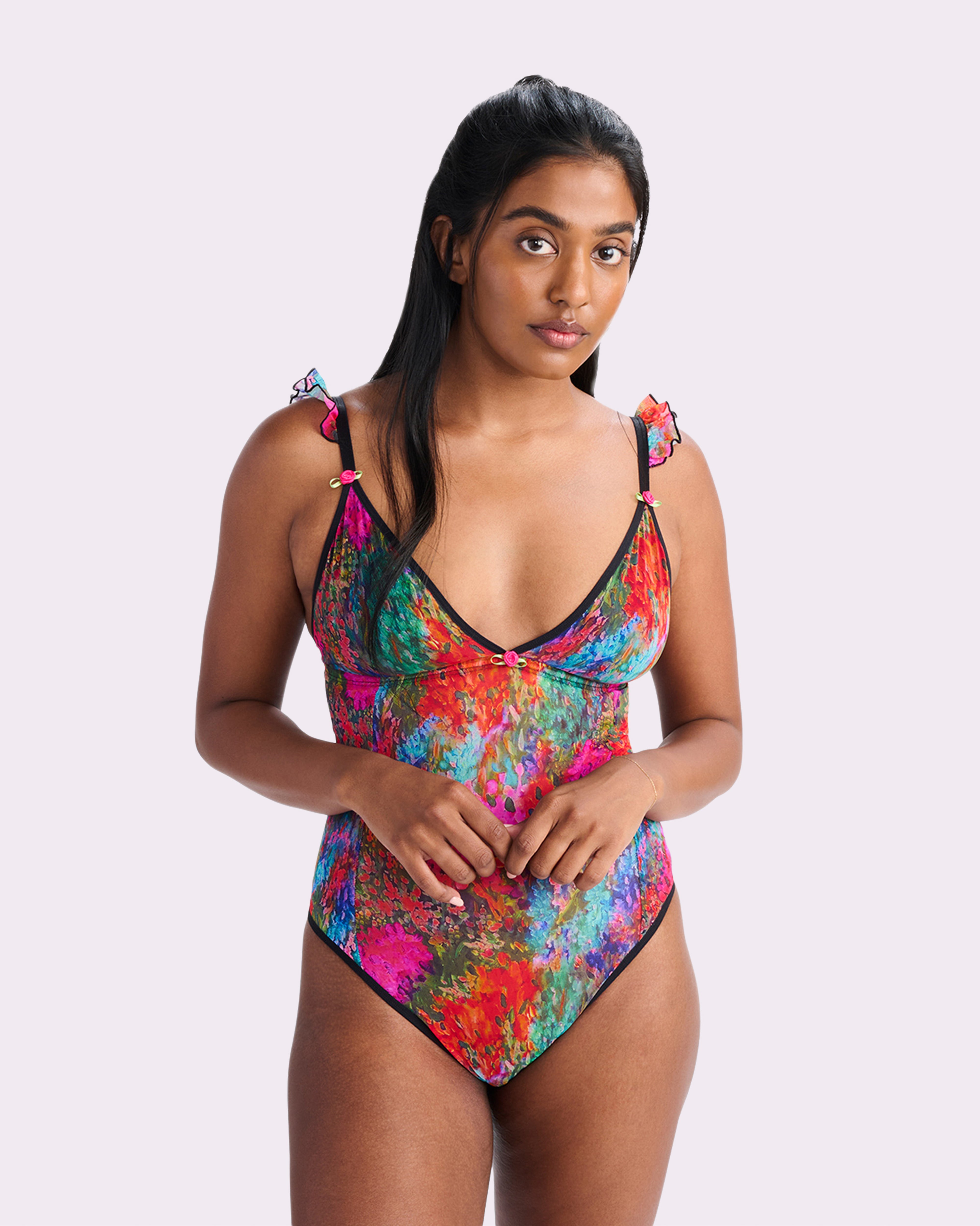 Popular Floral Bodysuit