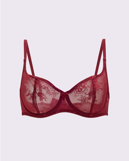 That Lace Unlined Balconette Bra | That Lace (Vampire Kiss)