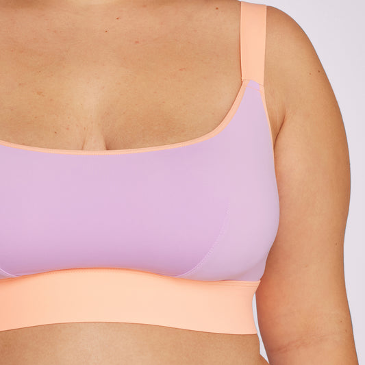 Re:Play Scoop Bralette | Ultra-Soft Re:Play | Archive (Lavender Field)