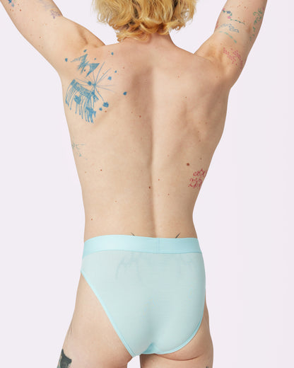 Free Comfort High Rise Brief | New:Cotton | Archive (Cool Blue)