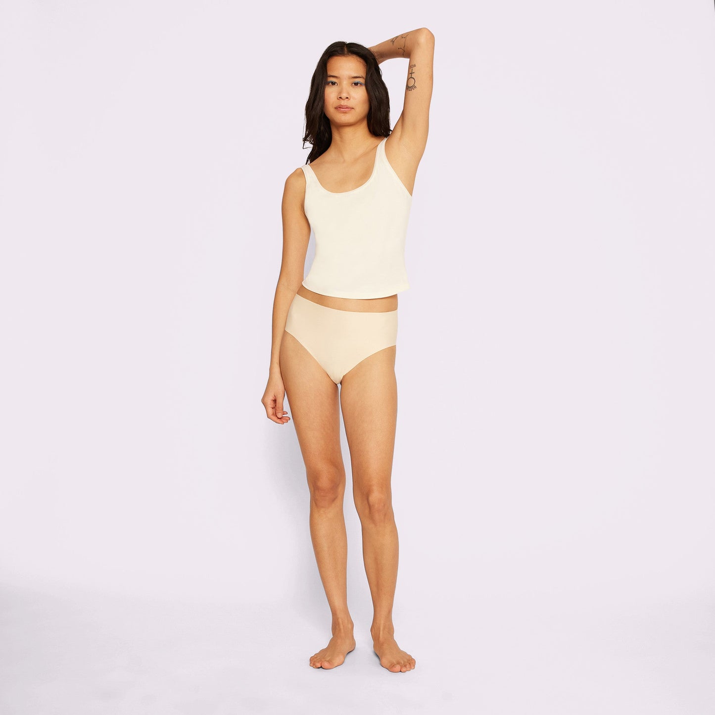XS High Rise Brief | Seamless Universal | Archive (Ballet Slipper)