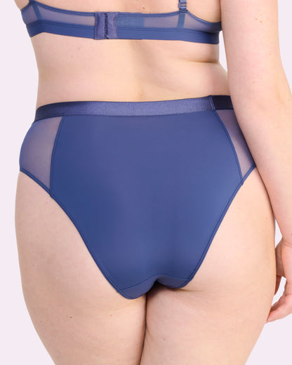 Re:Play High Waisted Brief | Ultra-Soft Re:Play (Crown Blue)