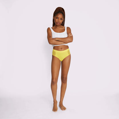 XS Dream Fit High Rise Brief | Ultra-Soft Re:Play | Archive (Limoncello)