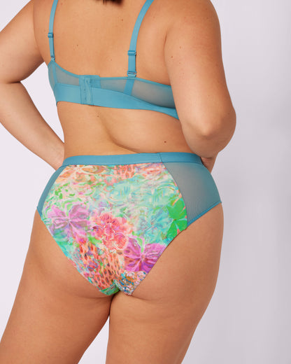 Dream Fit High Rise Brief | Ultra-Soft Re:Play (Waterlilies)