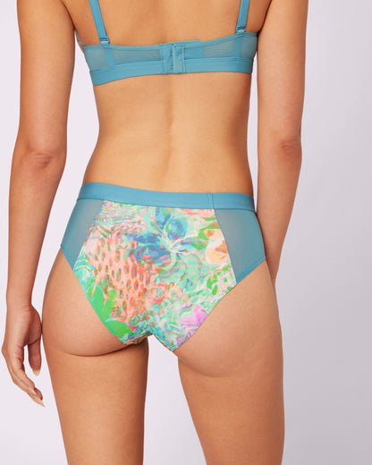 Dream Fit High Rise Brief | Ultra-Soft Re:Play (Waterlilies)
