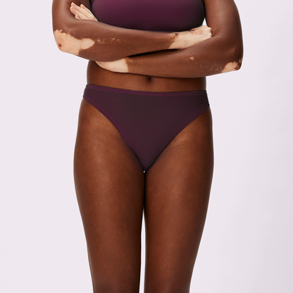 XS Ultra-Flattering High Rise Thong | New:Cotton | Archive (Violette)