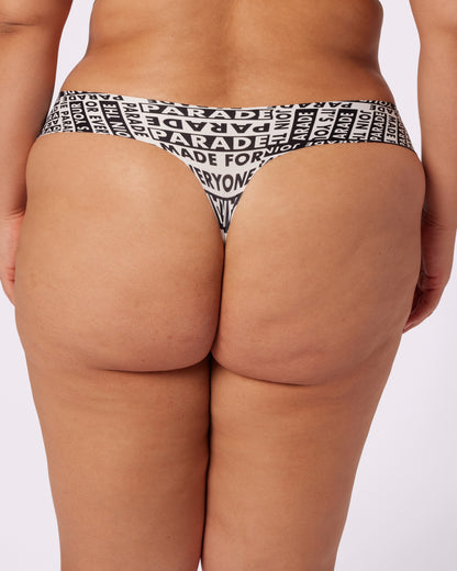 Invisible High Rise Thong | Seamless Universal (Motto)