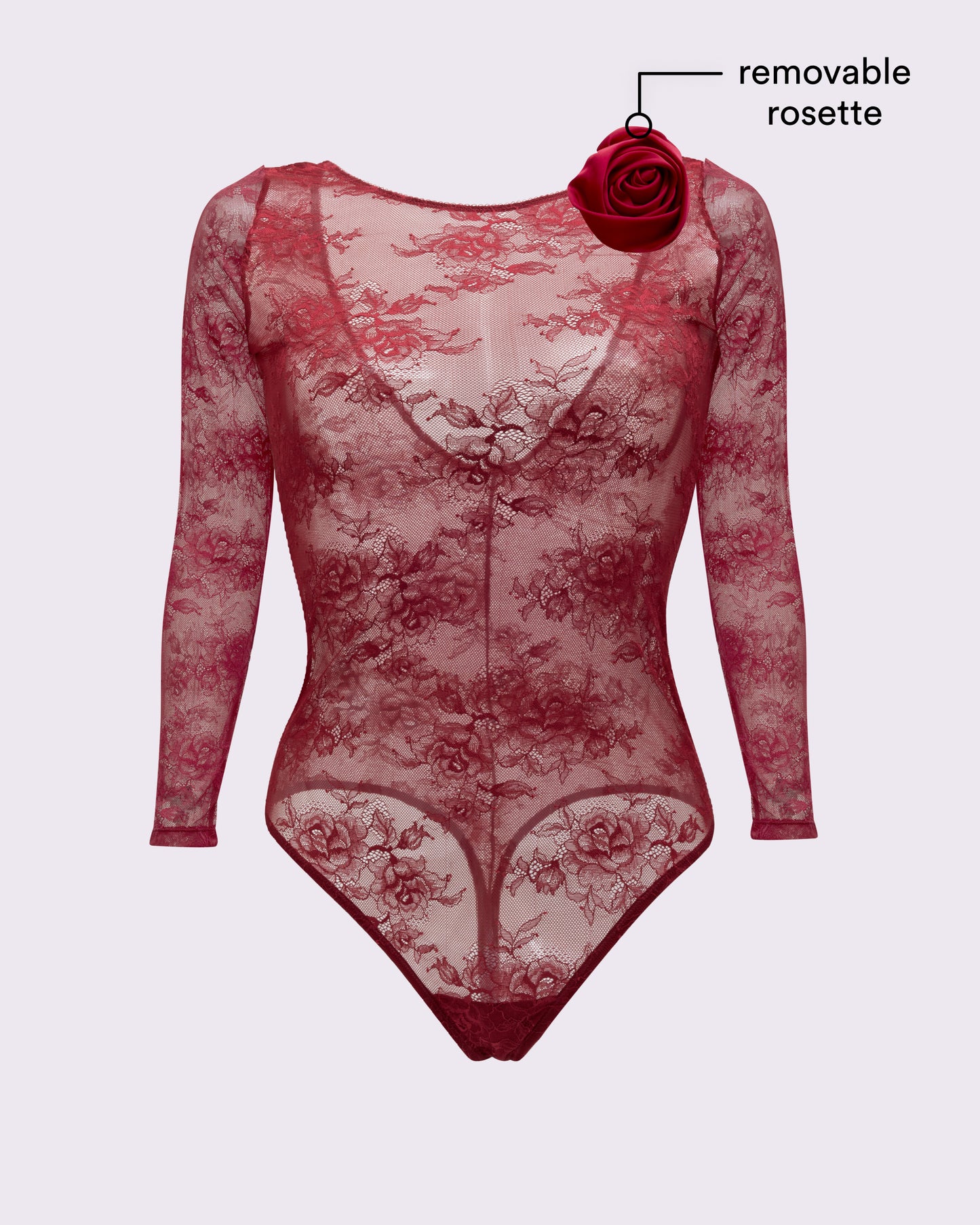 That Lace Long Sleeve Bodysuit | That Lace (Vampire Kiss)