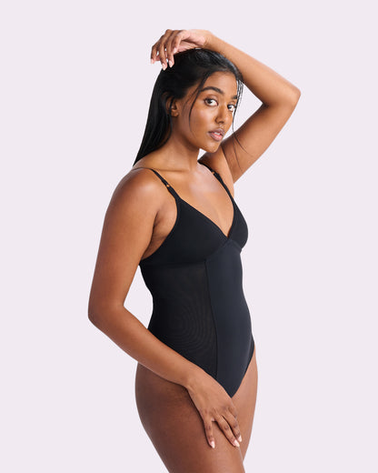 Re:Play Mixed Mesh Bodysuit | Ultra-Soft Re:Play (Eightball)