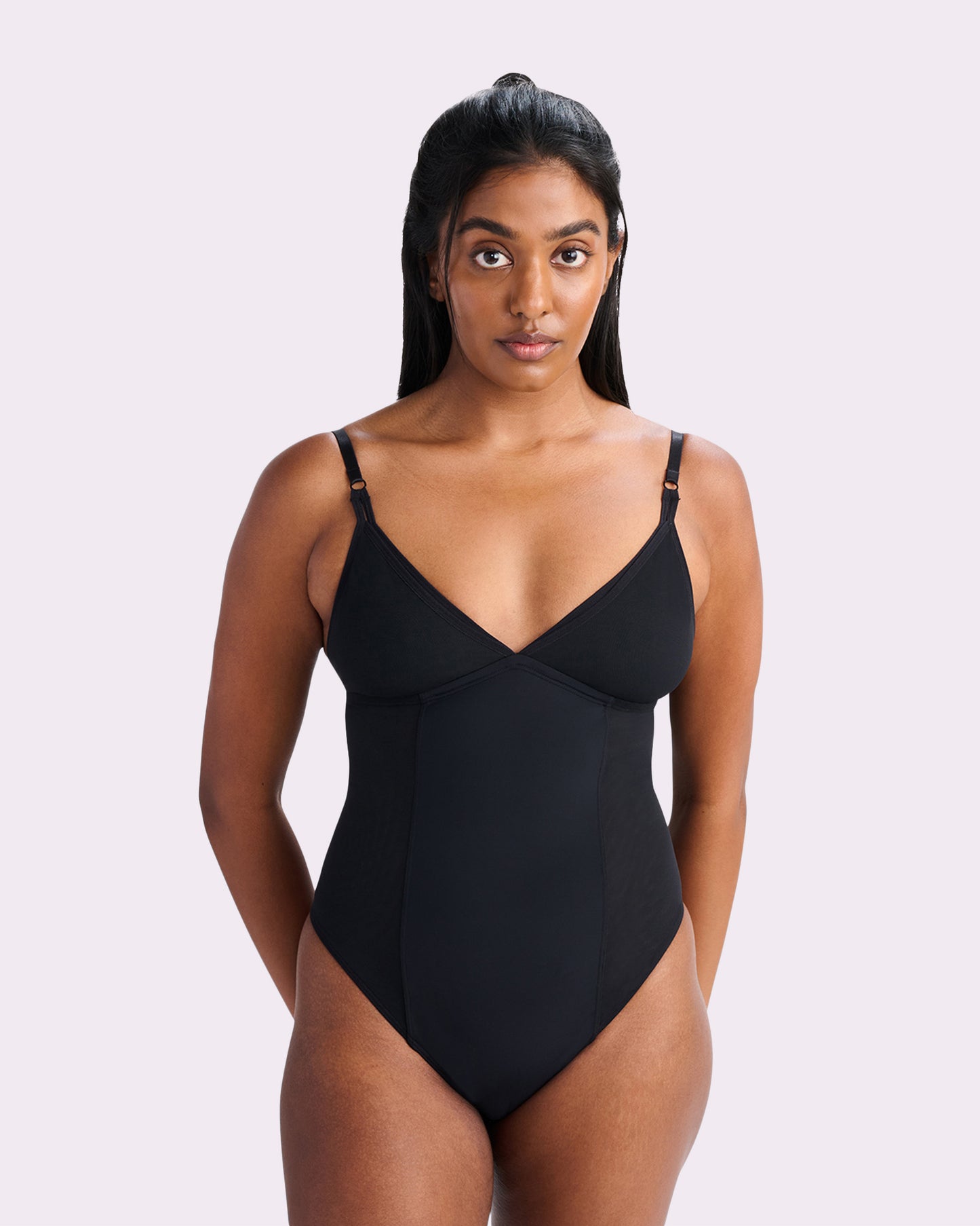 Re:Play Mixed Mesh Bodysuit | Ultra-Soft Re:Play (Eightball)