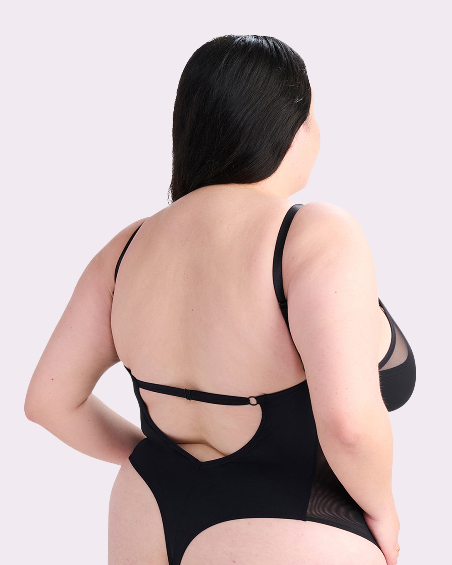 Re:Play Mixed Mesh Bodysuit | Ultra-Soft Re:Play (Eightball)