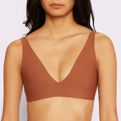 Support Lift Plunge Bralette | Seamless Universal (Naked 3)