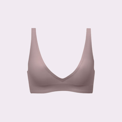 Support Lift Plunge Bralette | Seamless Universal | Archive (Sandcastle)
