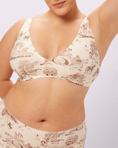 Support Lift Plunge Bralette  Seamless Universal (Toile) – Parade