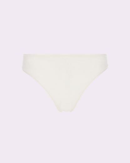 Ultra-Flattering High Rise Thong | New:Cotton (Cloud)