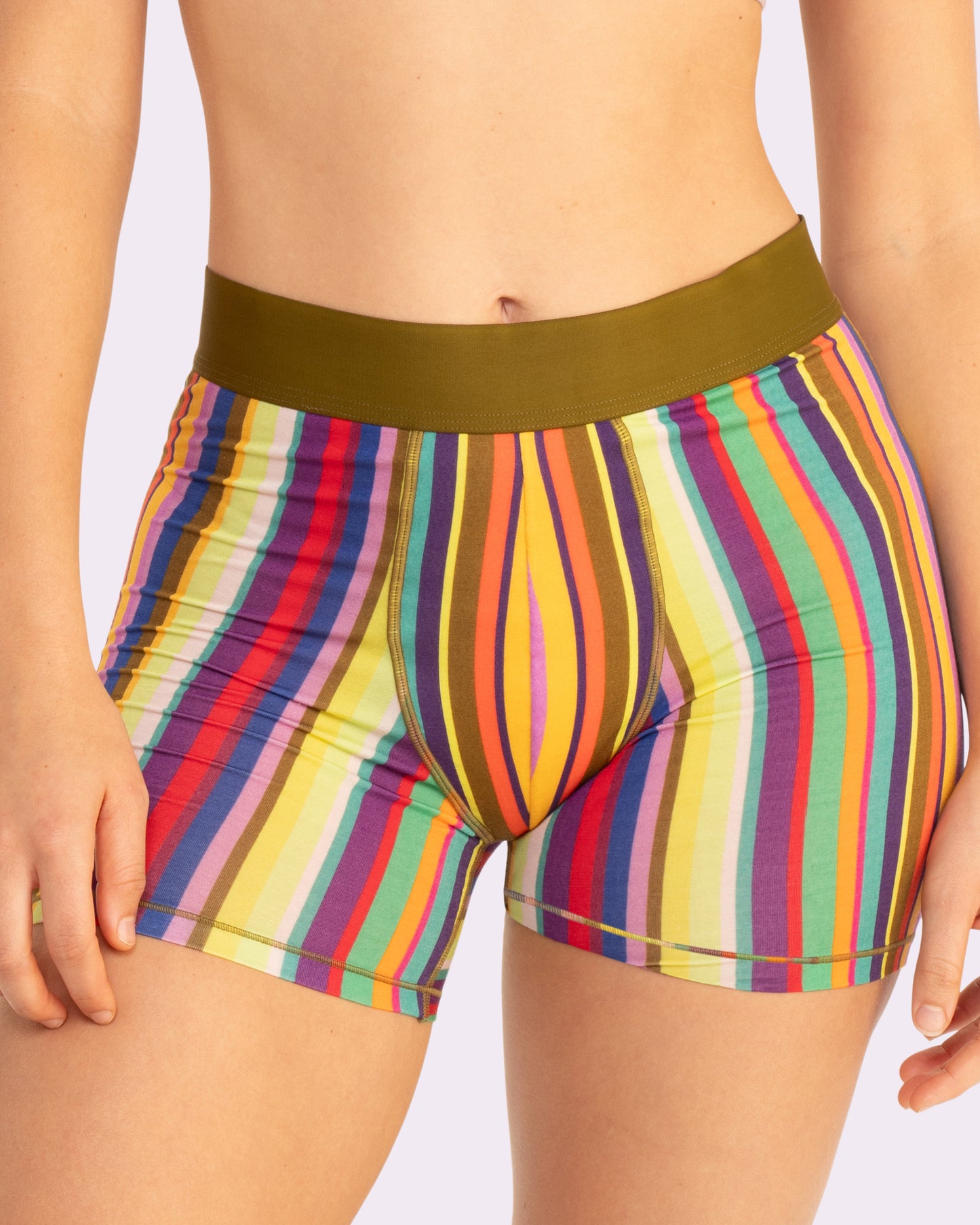 Free Comfort Boxer Brief | New:Cotton (Mira Stripe)