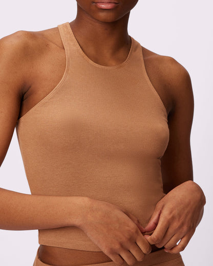 Lush Essential Racer Tank | Lush Rib | Archive (Teddy)