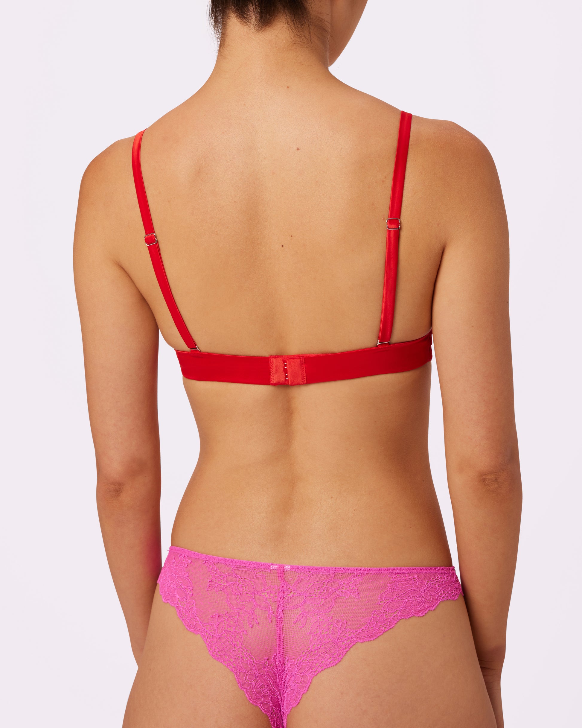 Buy Victoria's Secret PINK Lace Longline Bralette from the