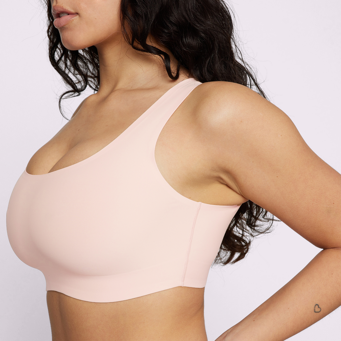 Support Lift Scoop Bralette | Seamless Universal (Peach Whip)