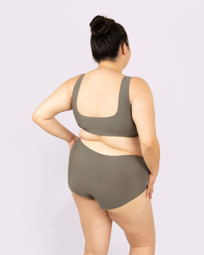 Support Lift Scoop Bralette | Seamless Universal (Smokescreen)