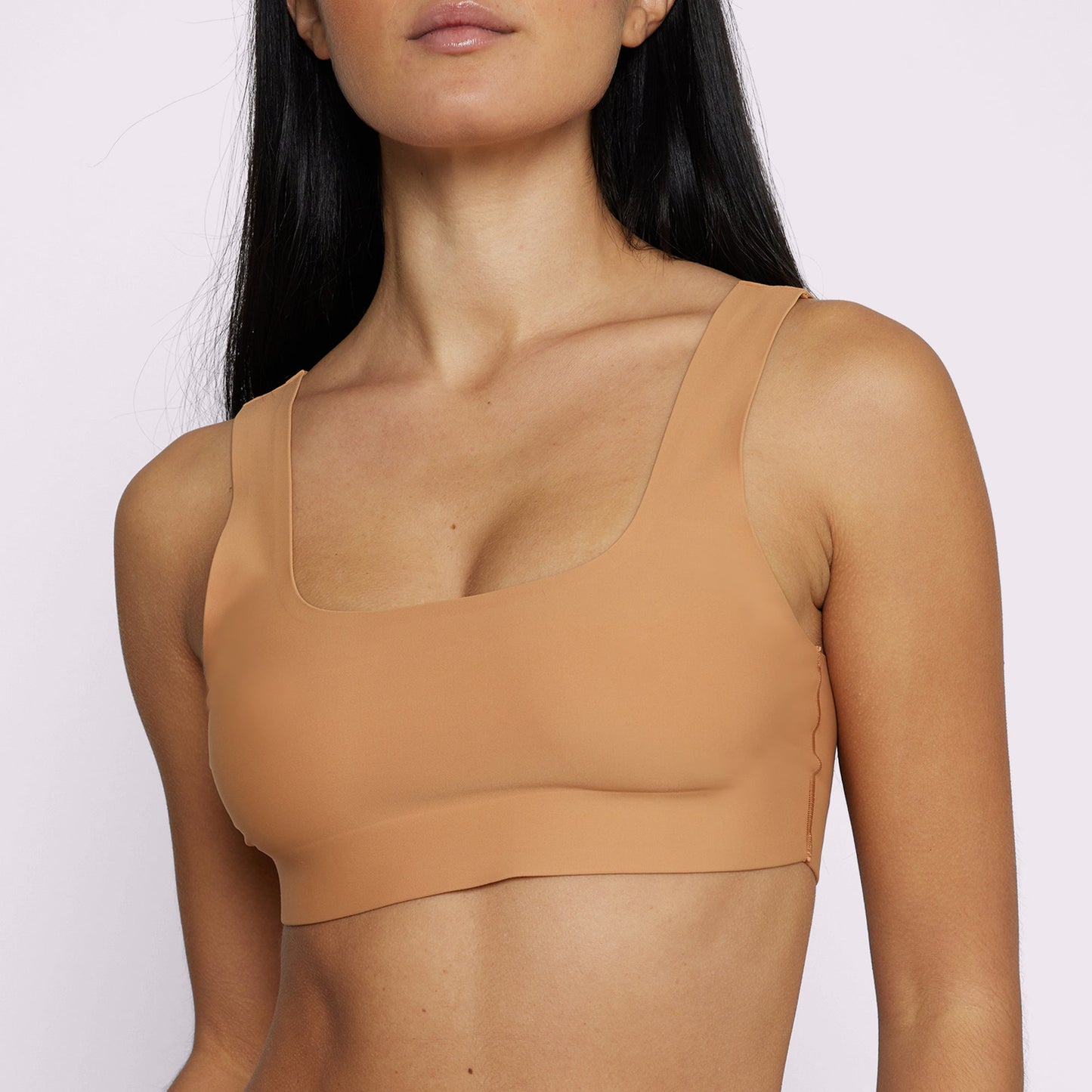 Support Lift Scoop Bralette | Seamless Universal | Archive (Toast)