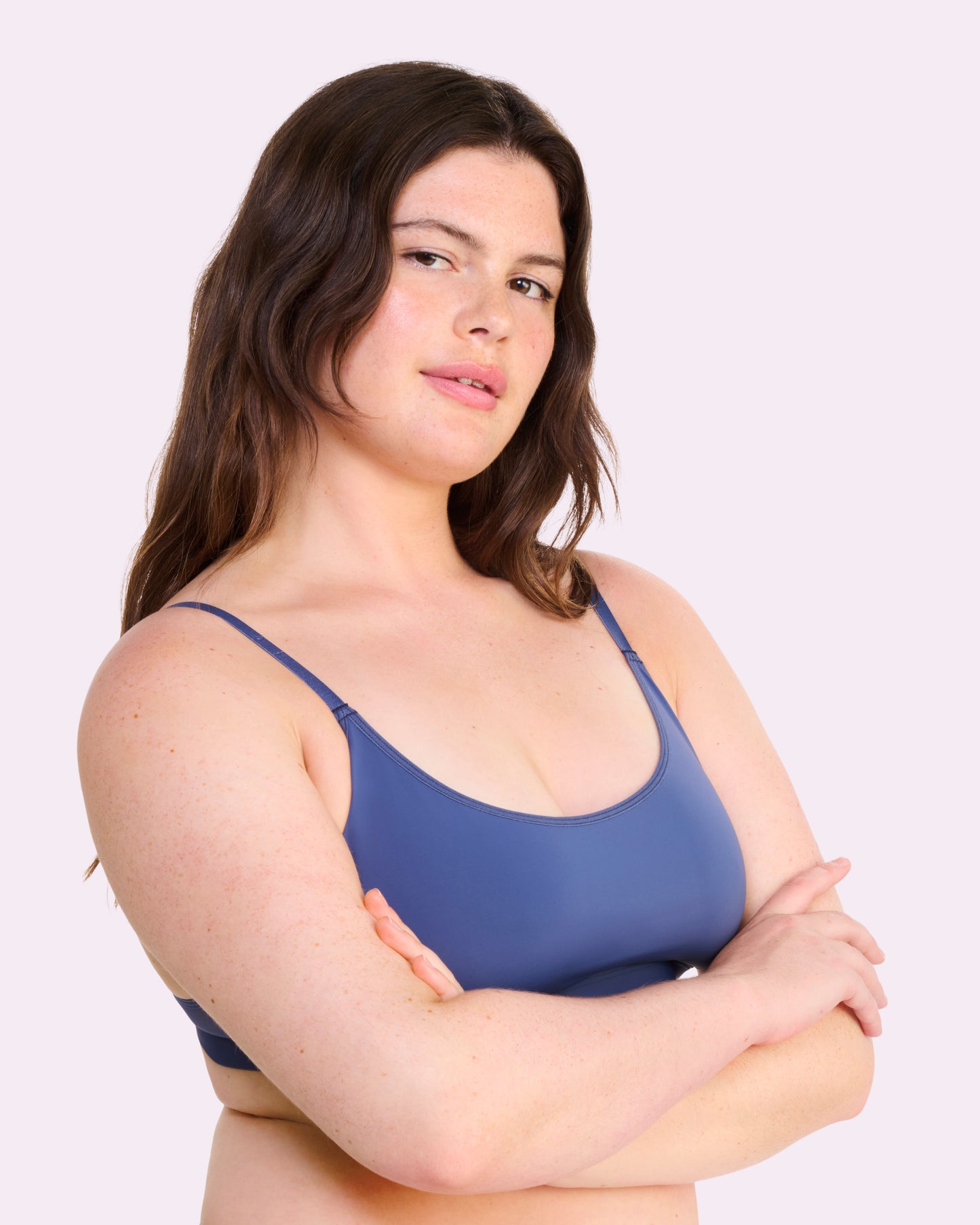 Re:Play New Scoop Bralette | Ultra-Soft Re:Play (Crown Blue)