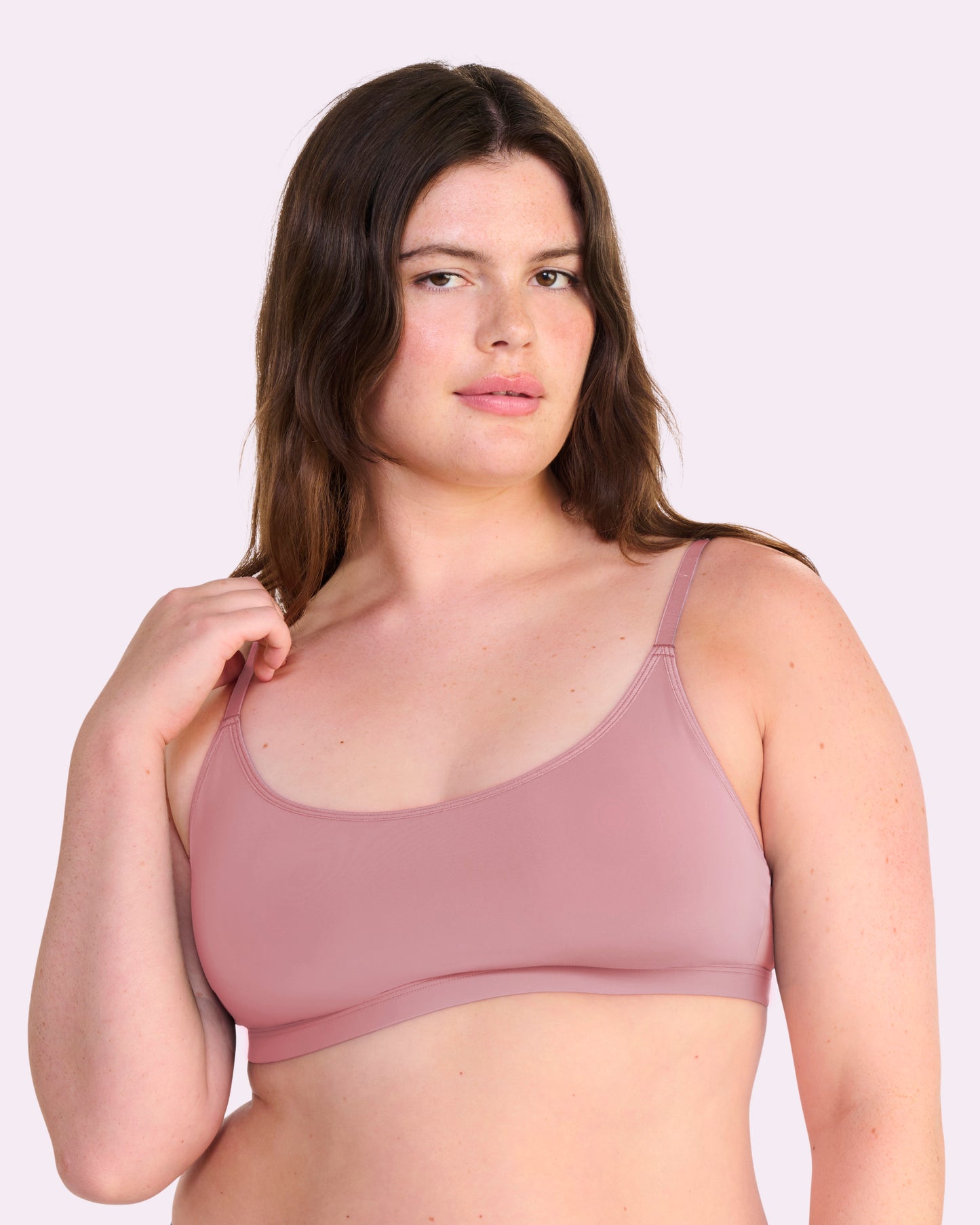 Re:Play New Scoop Bralette | Ultra-Soft Re:Play (Premium Plum)