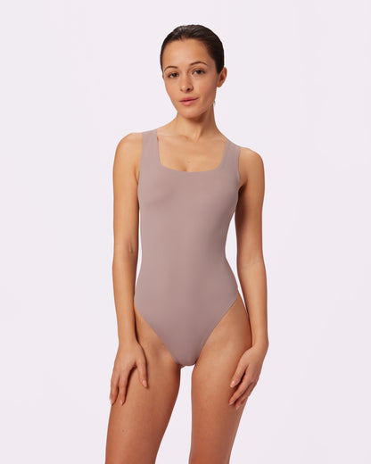 Nearly Naked Seamless Bodysuit | Seamless Universal (Sandcastle)