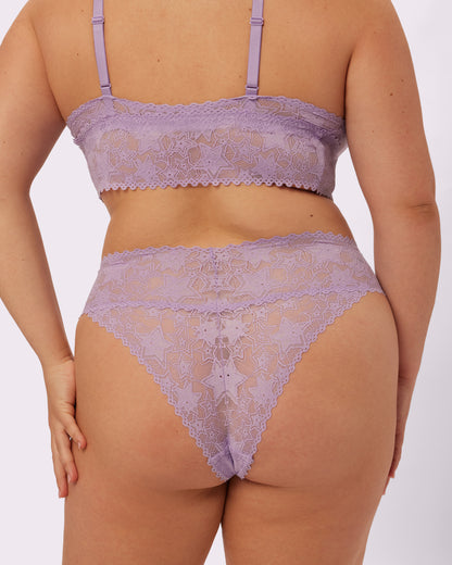 Perfect Lace Boyshort  Soft Lace in Stars (Mood Ring) – Parade