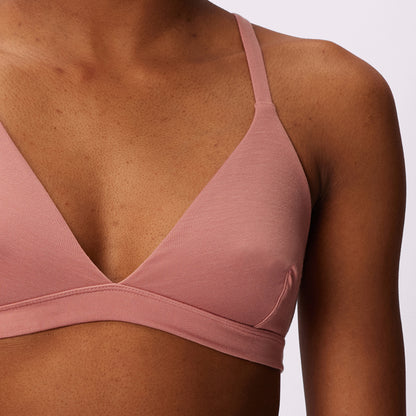 Cut Out Bralette - Midnight Neon Pink