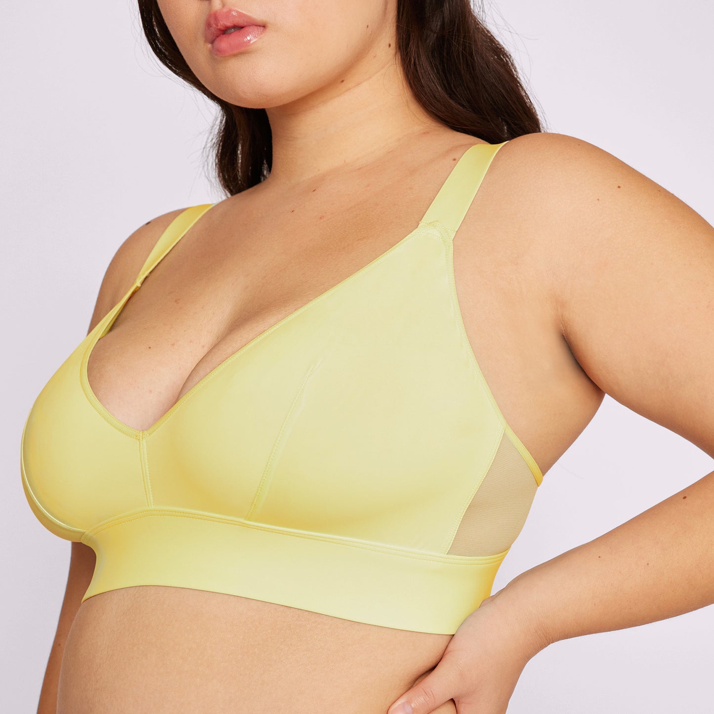 Dream Fit Triangle Bralette | Ultra-Soft Re:Play | Archive (Honeydew)