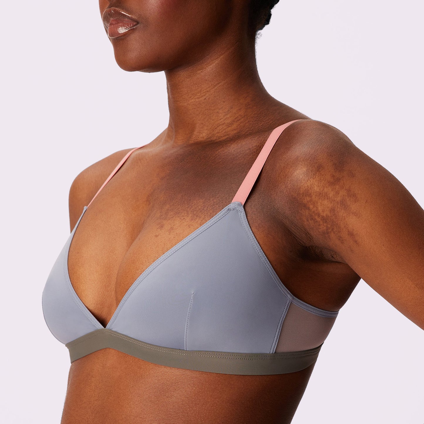 1+ Dream Fit Triangle Bralette | Ultra-Soft Re:Play | Archive (Oasis)