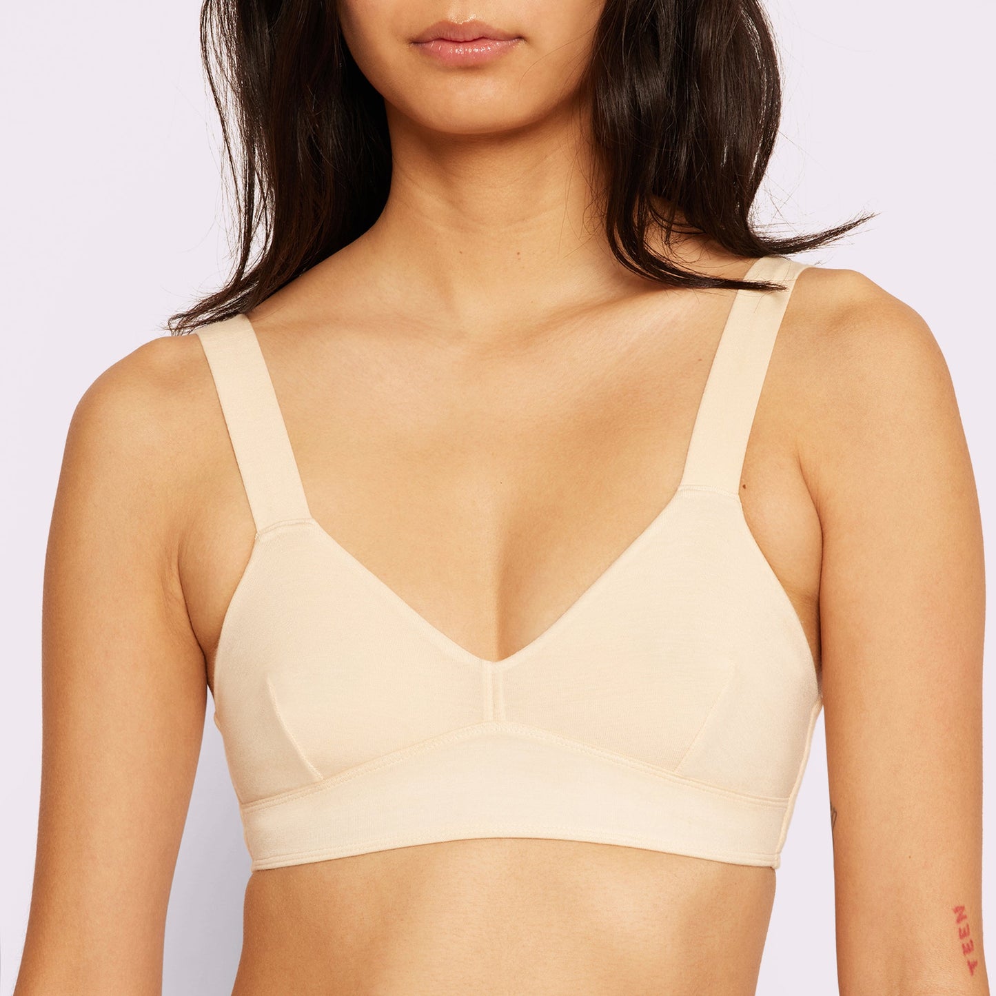 XS Cloud Triangle Bralette | SuperSoft | Archive (Ballet Slipper)