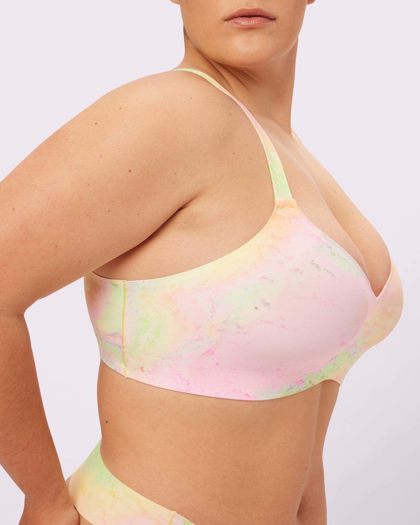 Smooth Lift Triangle Bralette | Seamless Universal | Archive (Sherbet)