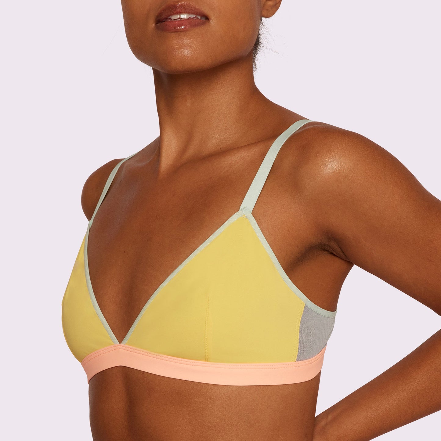 XS Dream Fit Triangle Bralette | Ultra-Soft Re:Play | Archive (Golden Meadow)