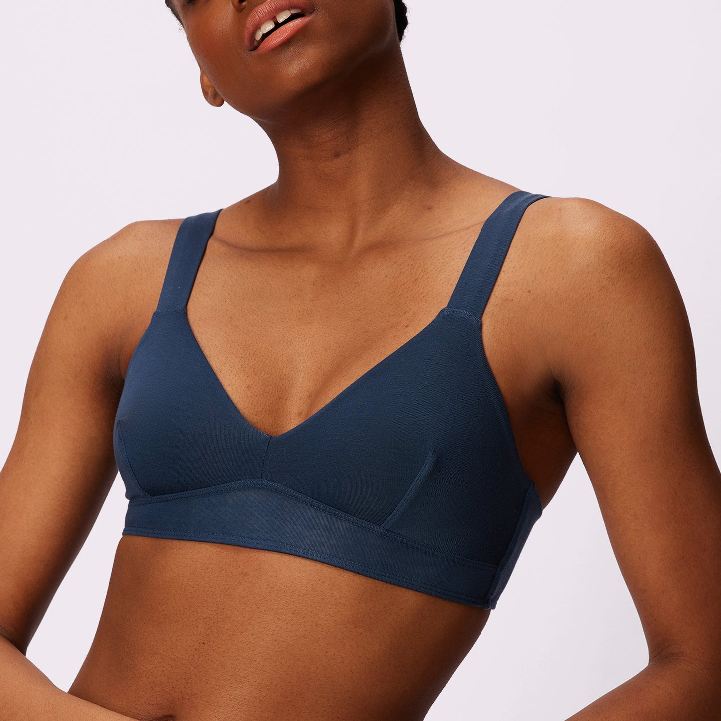 Cloud Triangle Bralette | SuperSoft | Archive (Midnight)