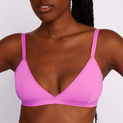 Dream Fit Triangle Bralette | Ultra-Soft Re:Play | Archive (Rich Plum)