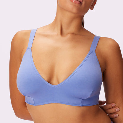 Vintage Soft Triangle Bralette | New:Cotton | Archive (Whirlpool)