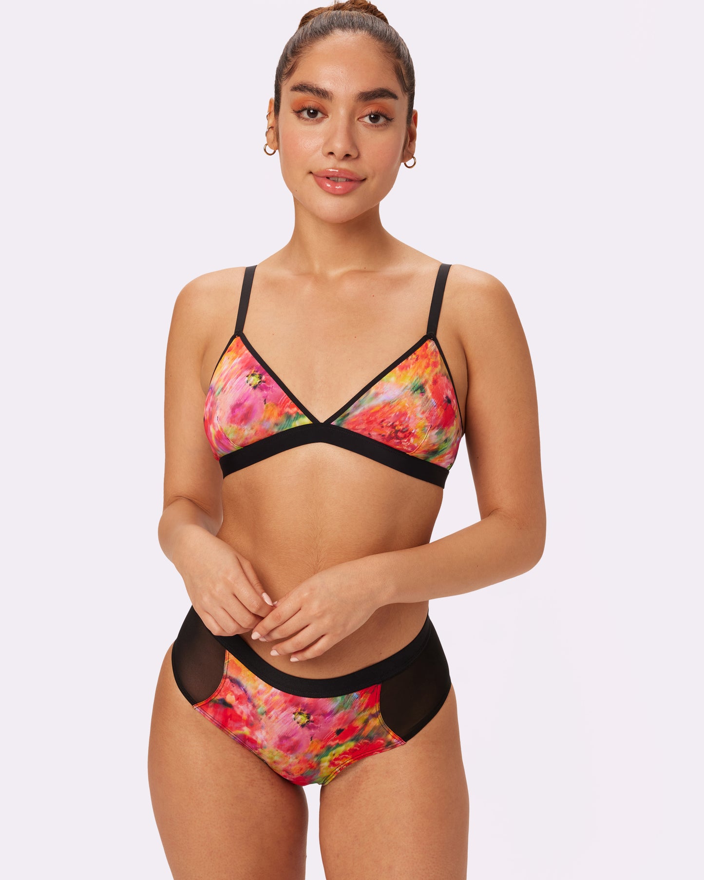 Dream Fit Triangle Bralette | Ultra-Soft Re:Play (Bloomsday)
