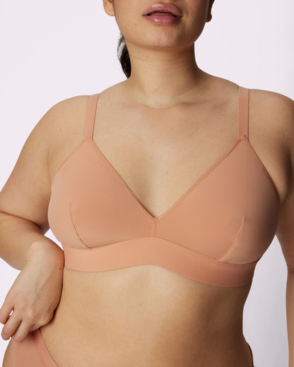 Dream Fit Triangle Bralette, Ultra-Soft Re:Play
