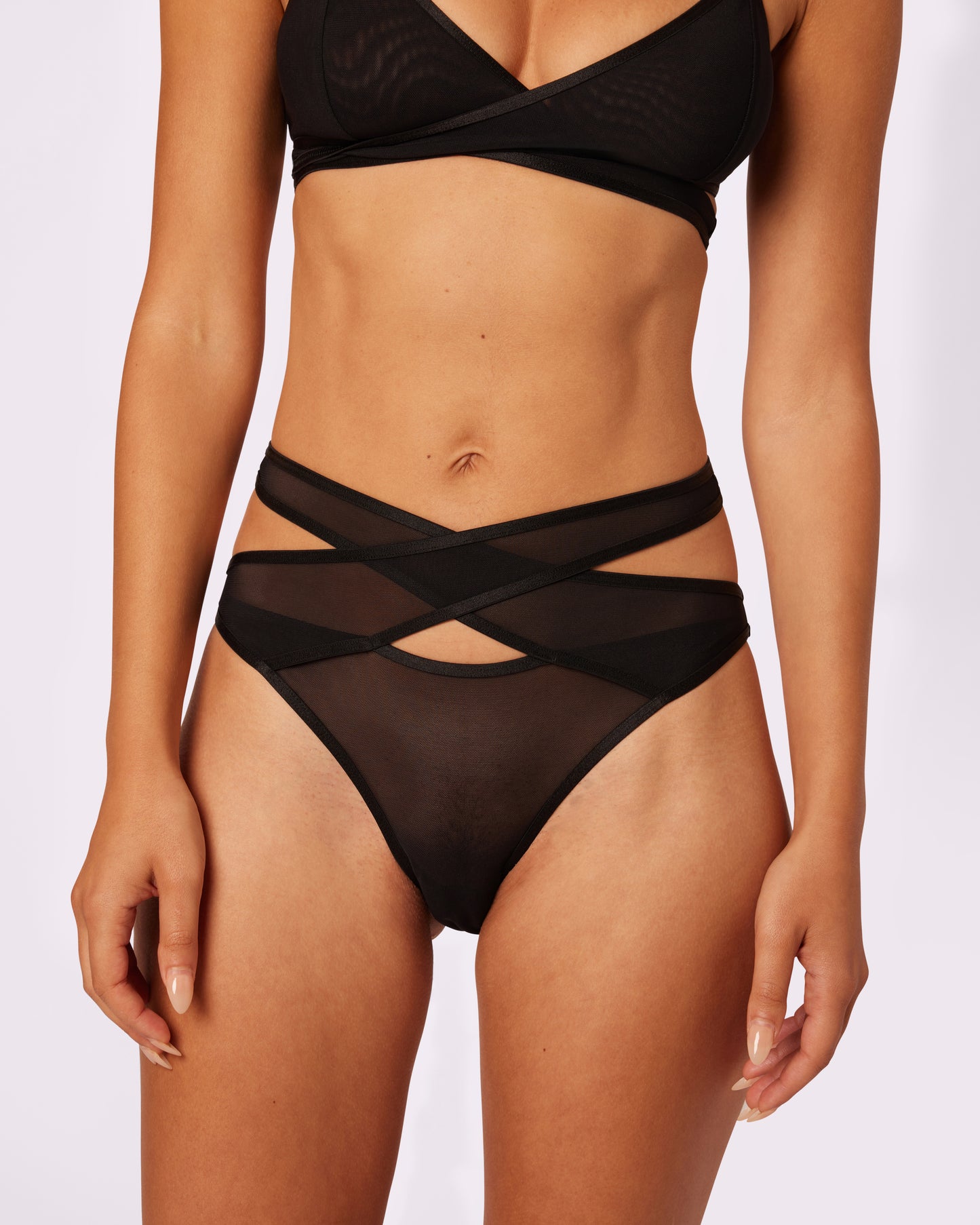 Cheeky Panty with Criss-Cross Back