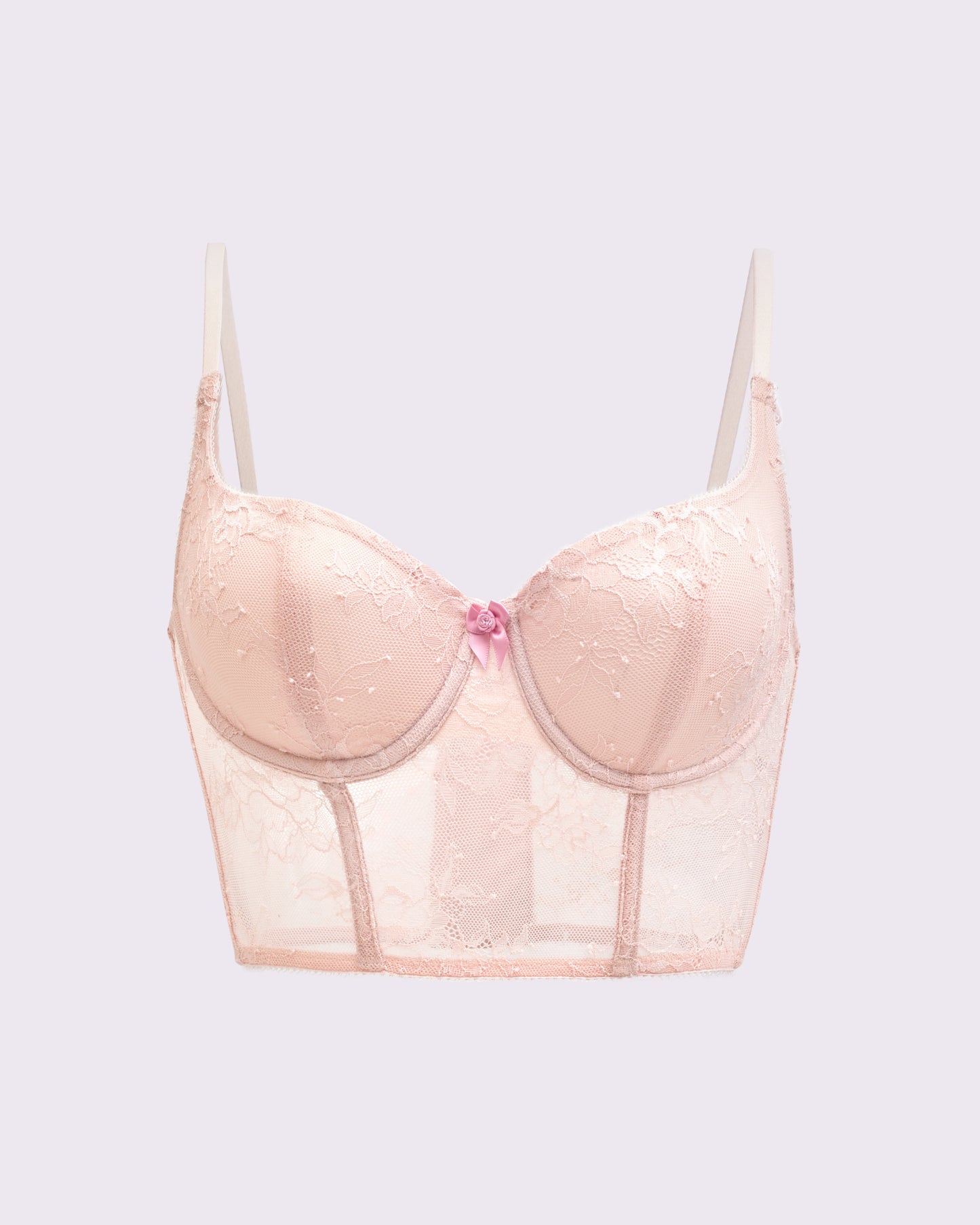 That Lace Bustier | That Lace (Blushing Rose)