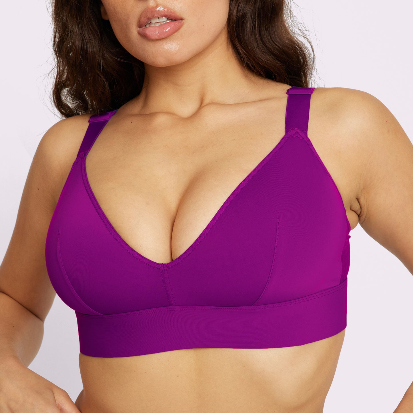 Dream Fit Triangle Bralette | Ultra-Soft Re:Play | Archive (Magic Berry)